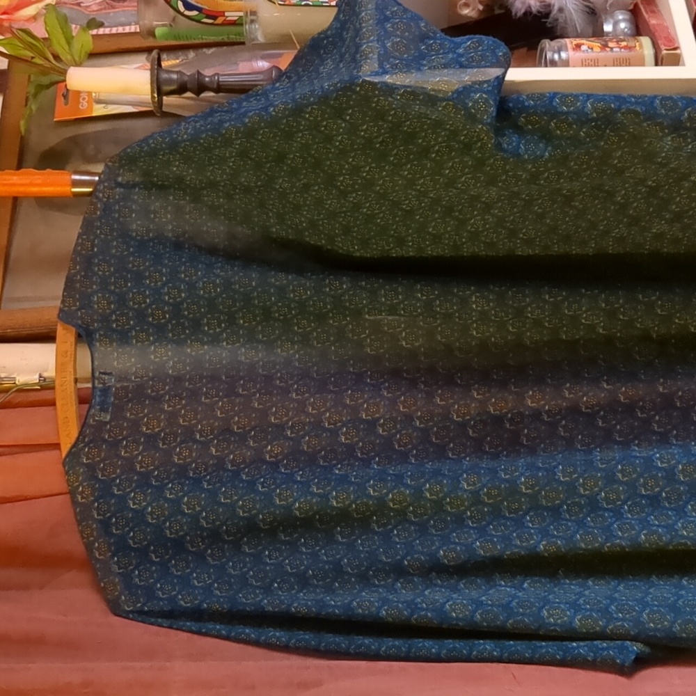 Vintage Free Size Kimono Open Top - Picture 8 of 8